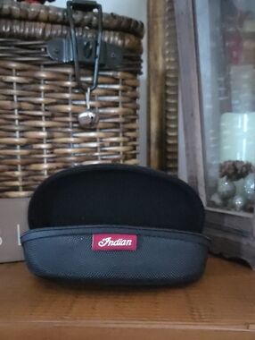 Indian MC Black Hard Shell Eyewear Case